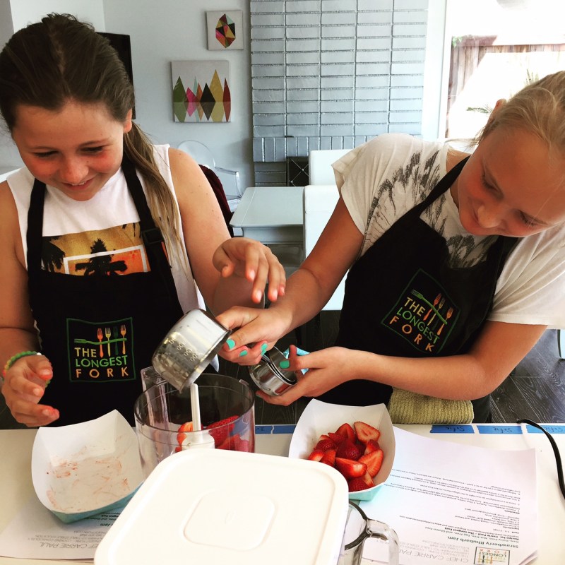 teens cooking in kitchen ivy