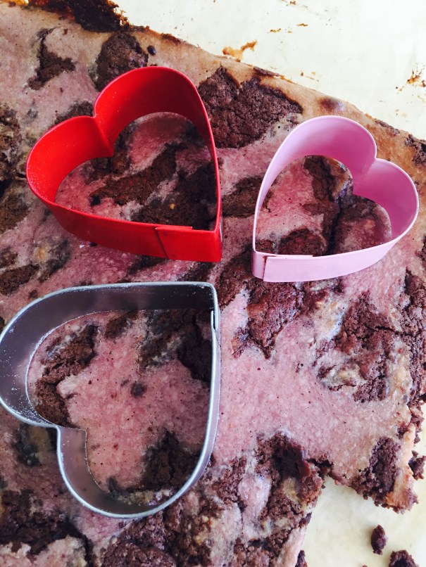 chocolate raspberry brownies